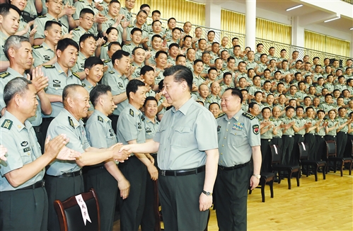 習(xí)近平在視察陸軍步兵學(xué)院時(shí)強(qiáng)調(diào)  全面提高辦學(xué)育人水平 為強(qiáng)軍事業(yè)提供有力人才支持 